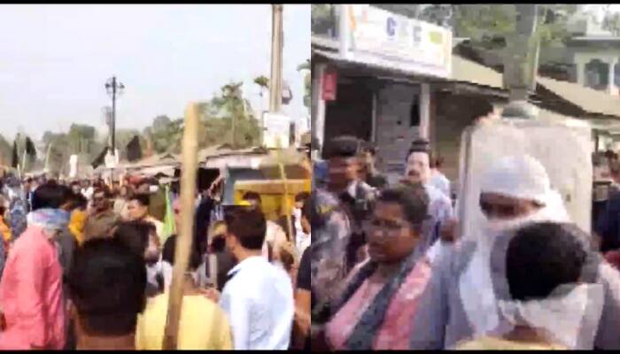 Stones Pelted At Union Minister Nisith Pramanik's Convoy In Bengal, BJP MP Alleges TMC's Role