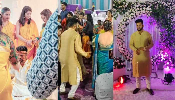 Watch: Shardul Thakur Dance On 'Zingaat' With Wife Mitali Parulkar In Haldi Ceremony Ahead Of Wedding