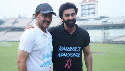 Ranbir Kapoor’s Team Wins Cricket Match Against Sourav Ganguly’s XI At Eden Gardens During ‘TJMM’ Promotions- See Pics