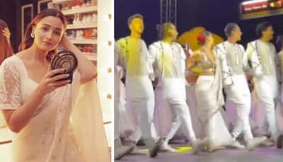 Alia Bhatt Dances Barefoot With Ayushmann Khurrana To Naatu Naatu At Zee Cine Awards, Watch Video