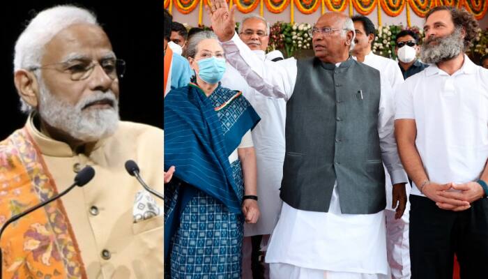 'Kharge Is Congress President, But Entire World Knows Who Holds Remote Control': PM Modi's Dig At Gandhis