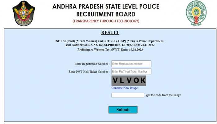 AP Police SI Result 2023 Declared On slprb.ap.gov.in, Direct Link To Check Scorecards Here