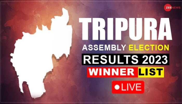 Tripura Election Results 2023: BJP-IPFT Alliance Wins 33 Seats; Congress Confined To Three, CHECK Constituency-Wise Full List Of Winners