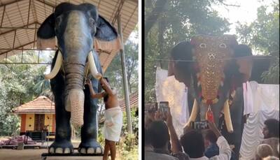 Kerala Temple Unveils Robotic Elephant To Replace Live Animals In Rituals | Watch