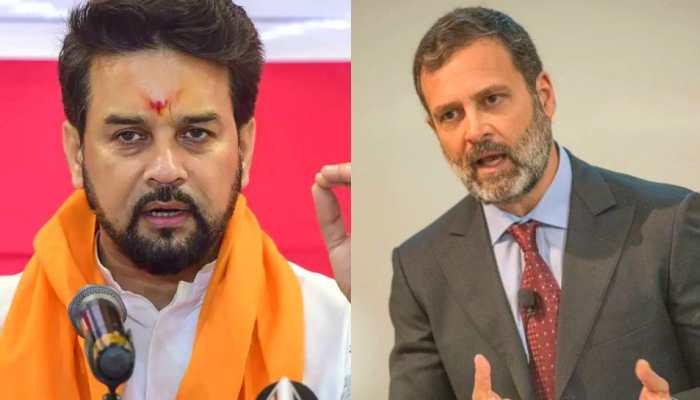 'Habit Of Defaming India': Anurag Thakur Takes Dig At Rahul Gandhi Over Pegasus Remarks
