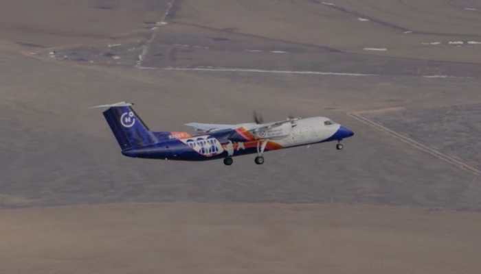 Plane With World&#039;s Largest Hydrogen Fuel Cell Takes First Flight: Watch Video