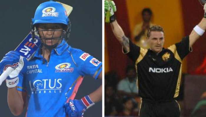 Harmanpreet Kaur = Brendon McCullum: Fans Can&#039;t Keep Clam As Mumbai Indians Captain Hits First-Ever Fifty In WPL - Watch