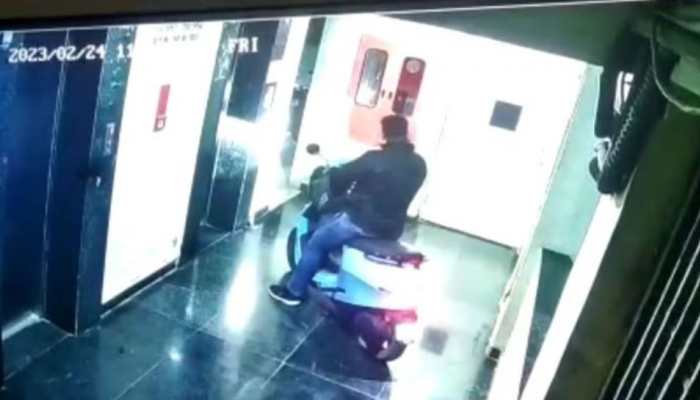 Ola Electric Scooter Owner Takes His EV In Elevator For Charging At Home