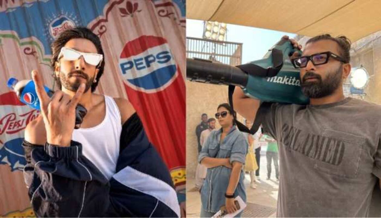 Ranveer Singh shoots for car commercial in Gujarat