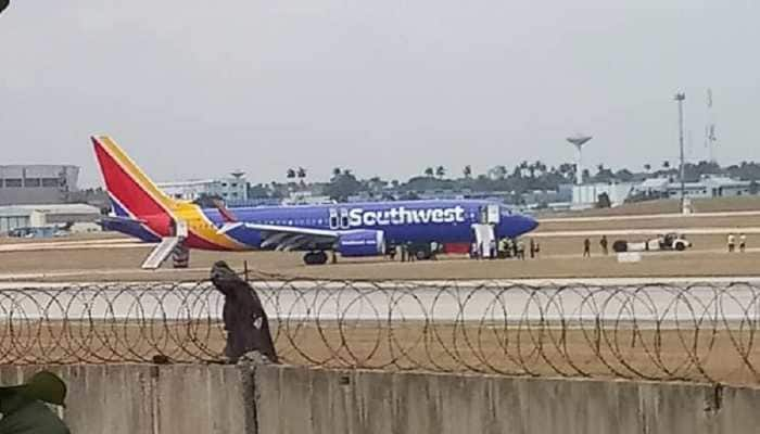 Southwest&#039;s Boeing 737 Max 8 Plane Suffers Engine Fire, Scary Video Shows Cabin Filled With Smoke