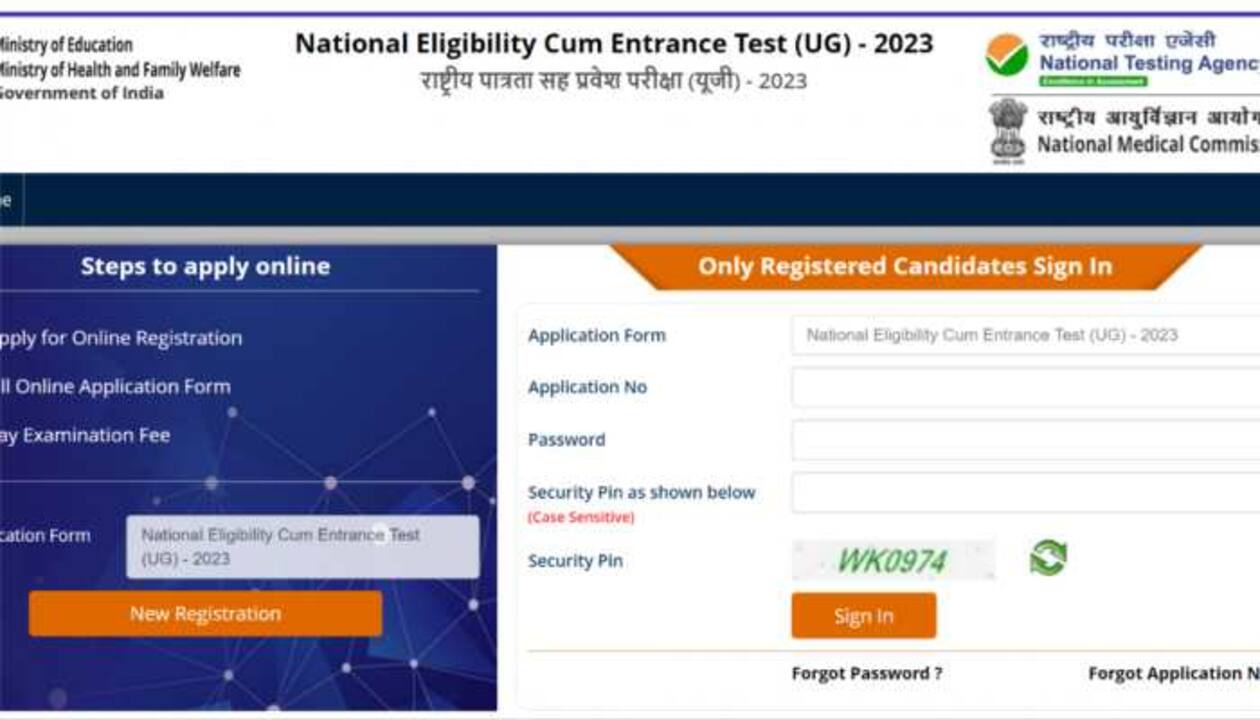NEET UG 2023 Registration Begins At neet.nta.nic.in, Check Direct Link To  Apply | Education News | Zee News