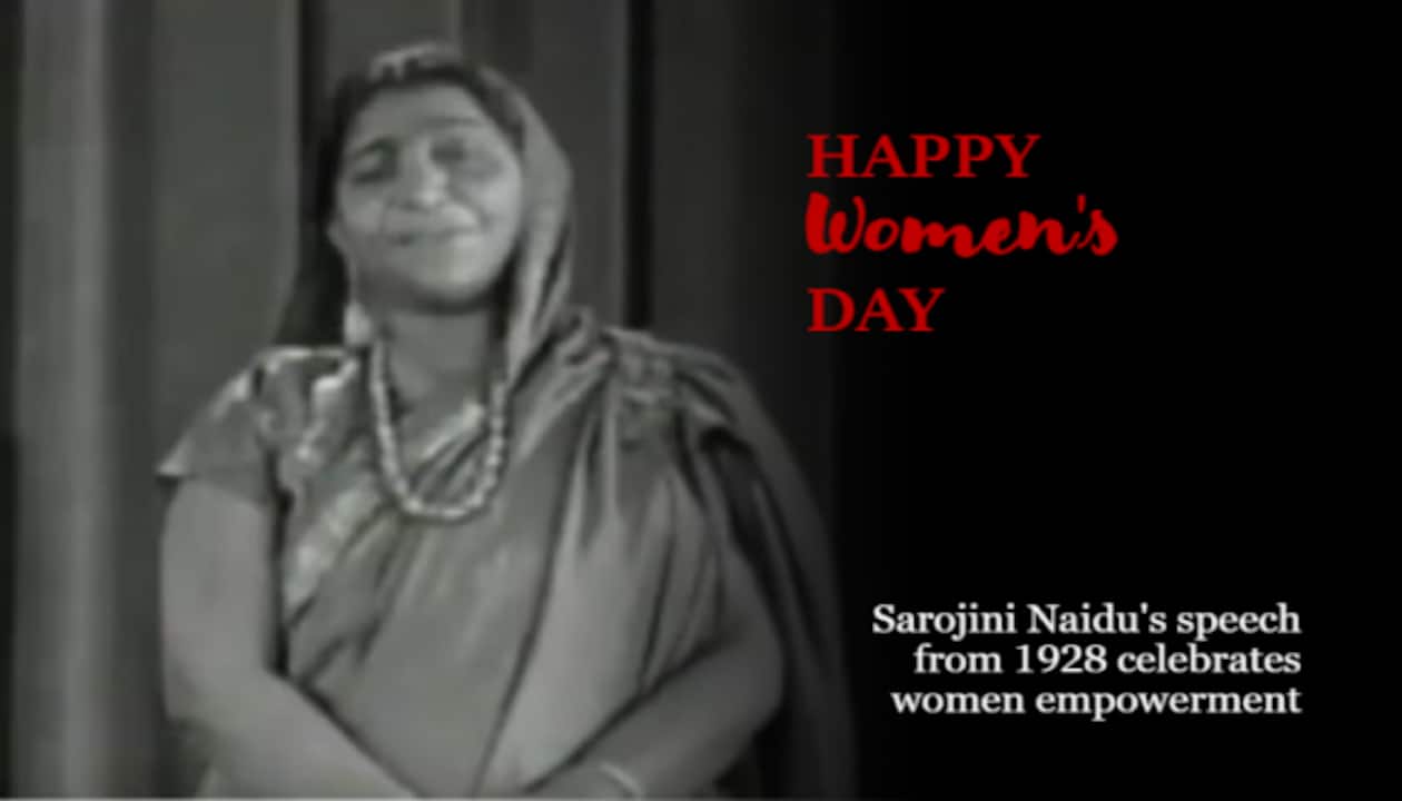 Women's Day Special: Sarojini Naidu's Speech From 1928 Shatters ...