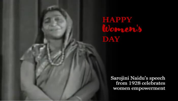 Women's Day Special: Sarojini Naidu's Speech From 1928 Shatters All Stereotypes And Celebrates Empowerment Of Women In India- WATCH