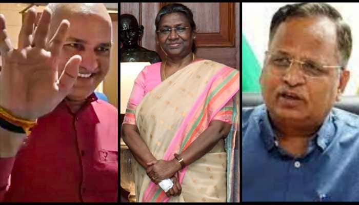 President Droupadi Murmu Accepts Resignation Of Manisha Sisodia, Satyendar Jain; Appoints Saurabh Bharadwaj, Atishi as Delhi Ministers