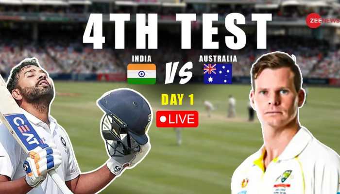 LIVE Updates | IND VS AUS 4th Test, Day 1: Check Live Streaming Details HERE