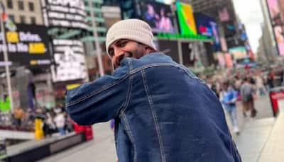 Kartik Aaryan Is All Smiles As He Spends Holi In New York, Explores Times Square