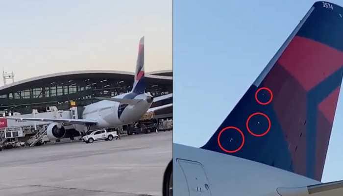 Heist Attempt At Chile&#039;s Santiago Airport Leaves Delta Airline&#039;s Plane Damaged With Bullets: Watch Video