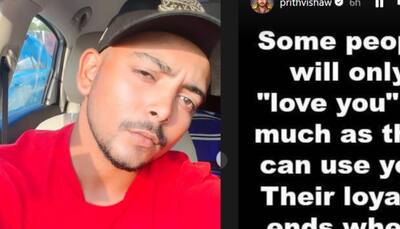 'Some People Will Only Love You...': Prithvi Shaw's Cryptic Post Is Viral Amid Selfie Controversy