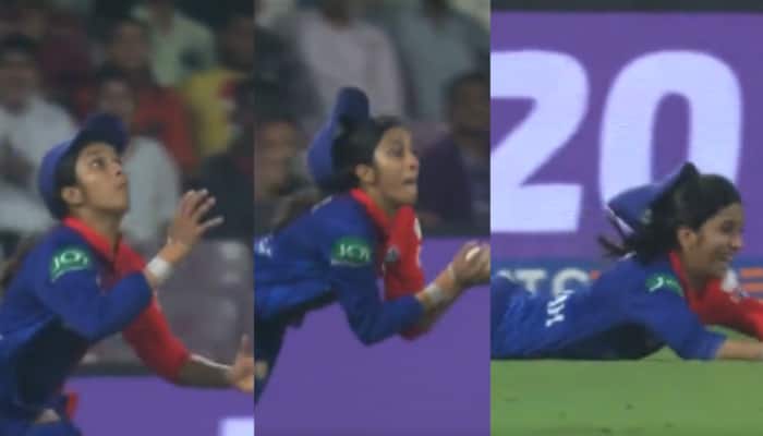 &#039;Wonder Woman&#039; Jemimah Rodrigues Takes &#039;Catch Of The Tournament&#039; In WPL 2023; Watch Video Here