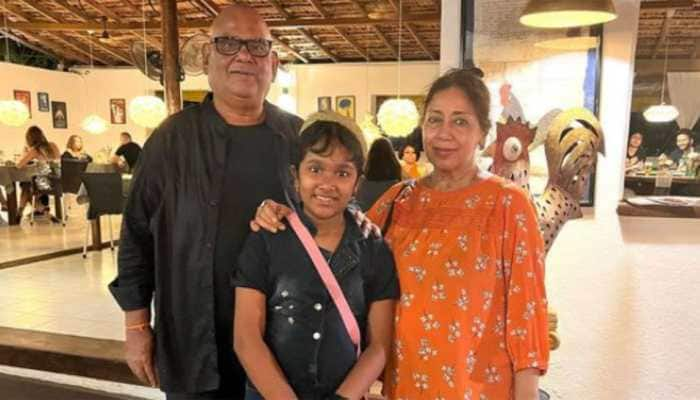 Satish Kaushik&#039;s 10-Year-Old Daughter Vanshika Shares Unseen Heartwarming Pic With Her Late Dad