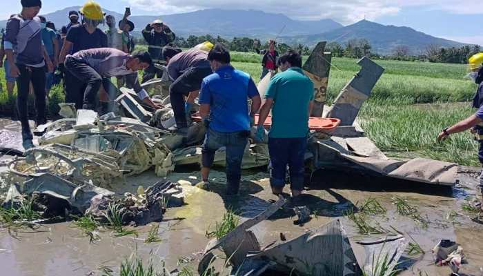 Philippines Flight Crash: Wreckage Of Plane Found After A Month of Crash, All 6 Dead