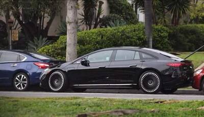 ‘Batman’ Ben Affleck Crashes Mercedes-Benz EQS Worth Rs 2.45 Crore Into Cars In A Parking: Watch Video