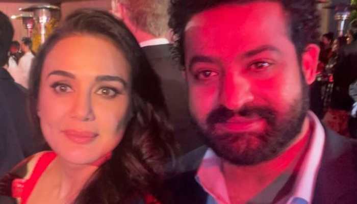 South Asian Excellence Celebration: Jr NTR And Preity Zinta&#039;s Selfie from Pre-Oscars 2023 Event Goes Viral