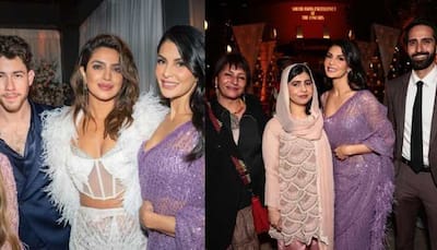 Jacqueline Fernandez Attends Priyanka Chopra’s Pre-Oscars Party, Poses With Preity Zinta, Malala Yousafzai- See Pics 