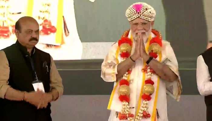 PM Narendra Modi Inaugurates World's Longest Railway Platform in Hubballi, Karnataka