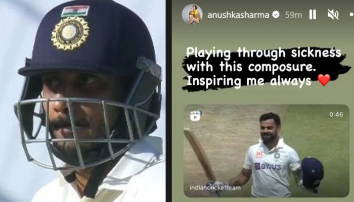 IND vs AUS: Axar Patel Contradicts Anushka Sharma's Comments On Virat Kohli Battling 'Sickness' On Way To 28th Test Ton