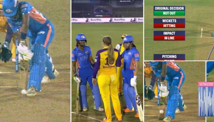 Watch: DRS Blunder Saves Mumbai Indians Opener Hayley Matthews Against UP Warriorz