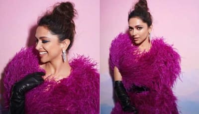 Oscars 2023: Deepika Padukone Breaks Internet In Purple Fur Outfit At Oscars After-Party; See Pics