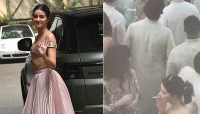 Ananya Panday Caught Smoking In Public At Cousin Alanna Panday's Mehendi Ceremony, Netizens Bash Actor Brutally 