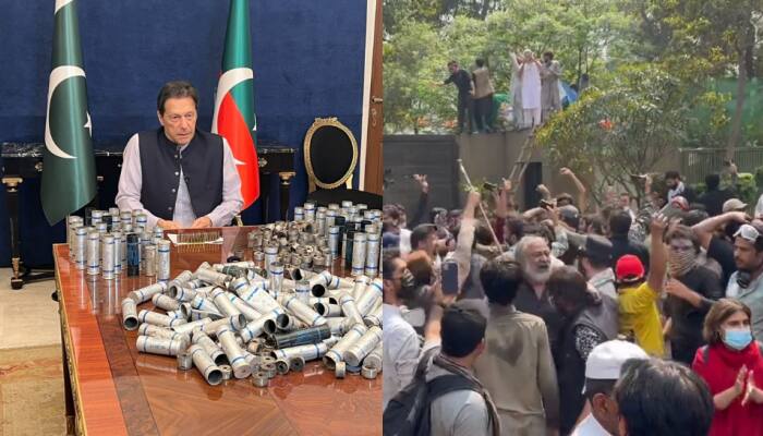 PTI Supporters Celebrate As police, Rangers Pull Back From Imran Khan's Residence