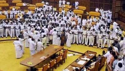 Ugly Scenes In Kerala Assembly: MLAs, Marshals Injured As Protests Against Speaker Turn Aggressive