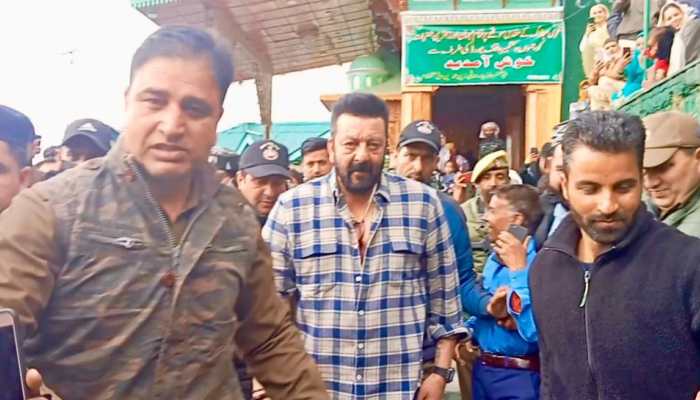 Sanjay Dutt Visits Sufi Saint Shrine In Kashmir, Says, 'My First Film Rocky Was Shot Here'