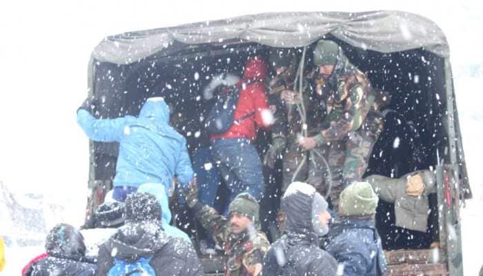 Sikkim: Indian Army Rescues Over 1000 Tourists Stranded Due To Heavy Snowfall