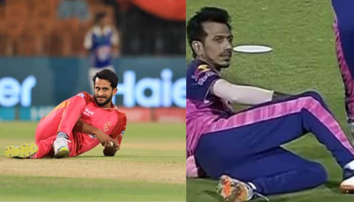 PSL 2023: Hasan Ali Copies Yuzvendra Chahal's Iconic Pose; Gets Trolled By Fans