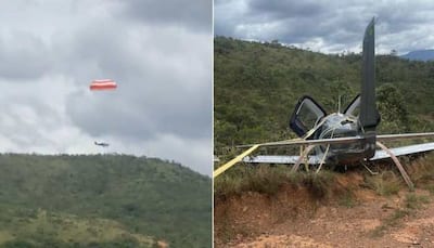 Video Of Plane Hanging By Parachute Before Crashing In Brazil Goes Viral: Watch