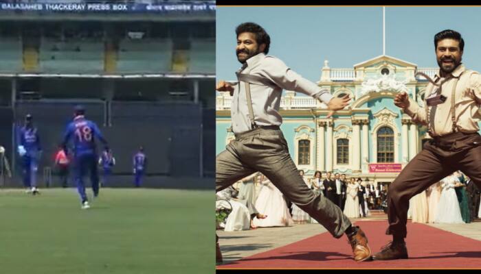 Watch: Virat Kohli Dances To RRR&#039;s Oscar-Winning Naatu Naatu Song During IND vs AUS 1st ODI