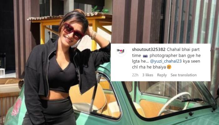 Dhanashree Verma Oozes Style In All-Black Outfit; Fans Ask &#039;Yuzi Bhaiya Kahan Hai?&#039; - See Pic