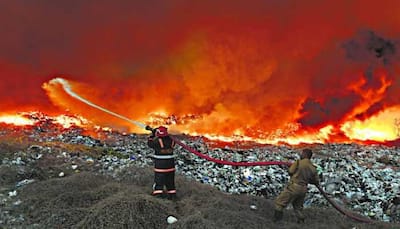 Kochi Municipal Corporation Fined Rs 100 Crore For Brahmapuram Waste Plant Fire