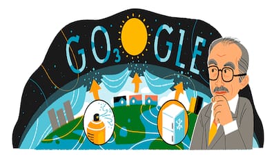 Google Doodle Honours Nobel Laureate, Scientist Mario Molina On 80th Birth Anniversary