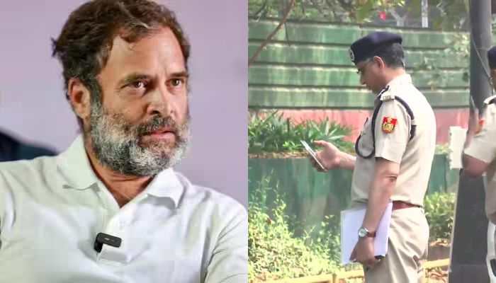 Delhi Police Visit Rahul Gandhi&#039;s Residence To Seek Details On &#039;Sexual Harassment&#039; Remark