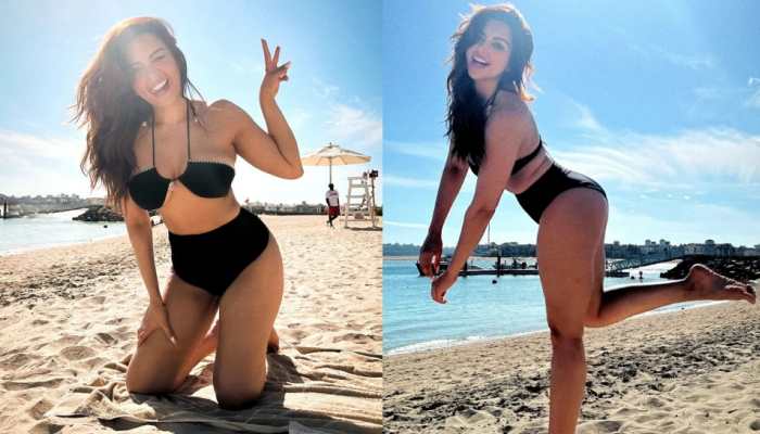 Shama Sikander Looks Smouldering In SIZZLING Black Bikini, Fans Call Her The &#039;Hottest&#039;