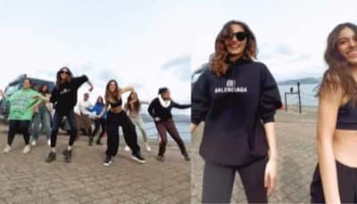 Manushi Chhillar, Alaya F Shake A Leg On 'It's The Time To Disco' On The Streets Of UK, Watch Viral Video