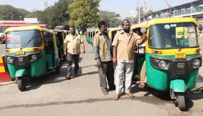 Bengaluru Auto Strike: Over 2 Lakh Rickshaw Drivers Protest Against Rapido Bike Taxi Service