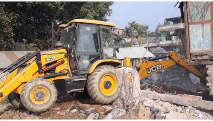 Umesh Pal Murder Case: Atiq Ahmed's Aide's House Demolished In Prayagraj