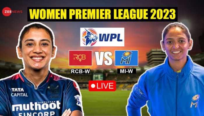 LIVE Updates | RCB-W vs MI-W, WPL 2023 Today, Cricket Live Score