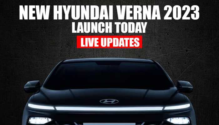 LIVE Updates | 2023 Hyundai Verna India Launch Today: Price, Design & More